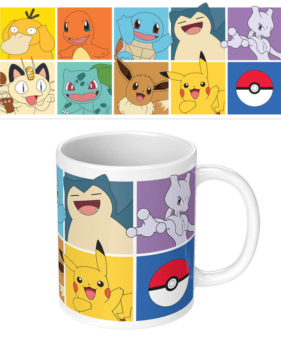 Pokemon Grid Mug