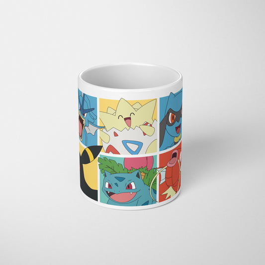 Pokemon Grid Kanto Mug