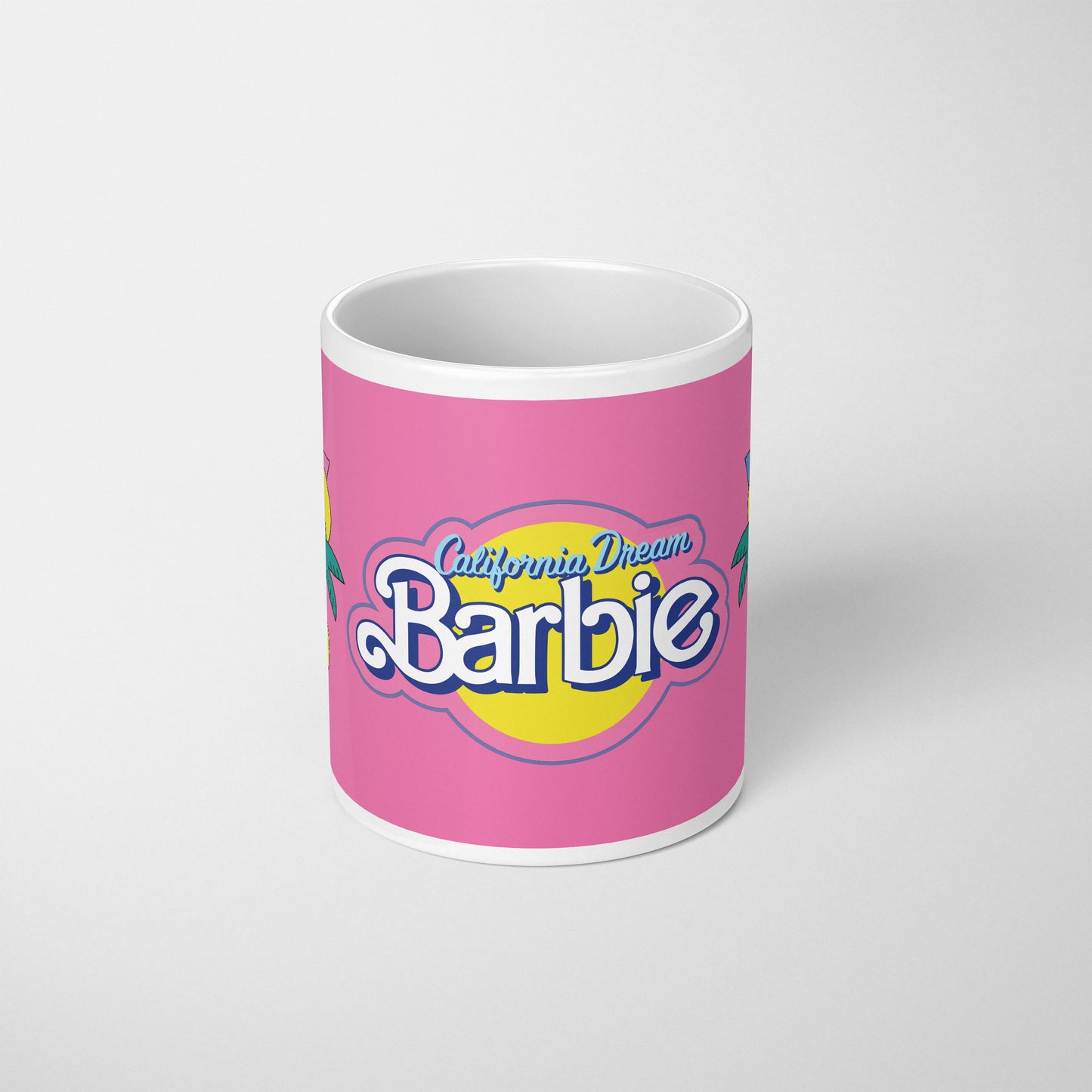 Barbie Retro Ken and Barbie White Mug