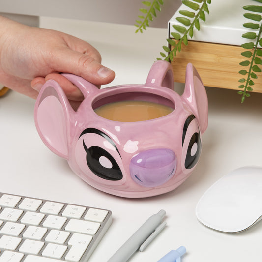 Disney Stitch Angel Shaped Mug